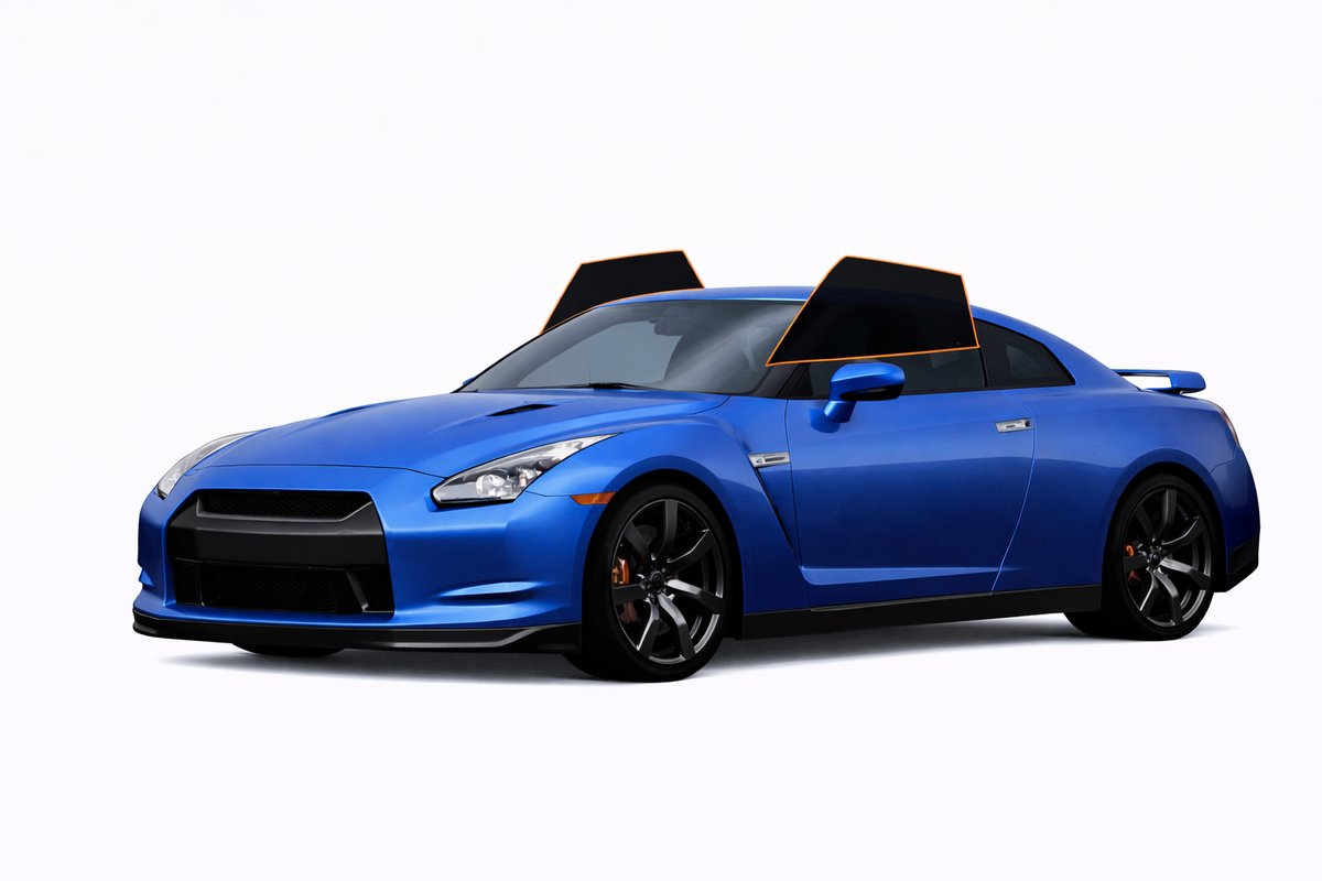 Nano Carbon Precut Window Tint Kit - Custom Fit for Car, Truck & SUV | 99% UV Protection, TSER 75% Heat Reduction