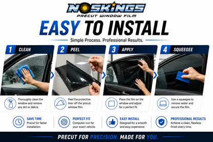 NosKings Core Series Nano Ceramic Precut Window Tint Kit