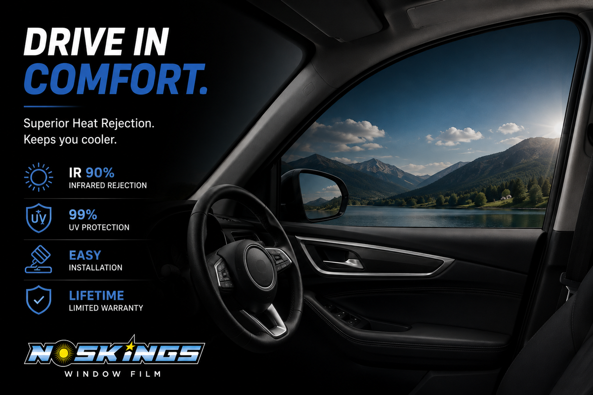 NosKings Core Series IR90 Nano Ceramic Automotive Window Tint Roll