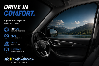 NosKings Core Series IR90 Nano Ceramic Automotive Window Tint Roll