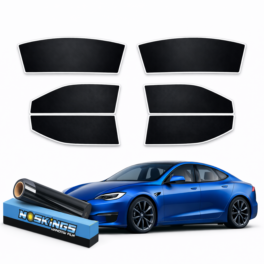 Nano Carbon Precut Window Tint Kit - Custom Fit for Car, Truck & SUV | 99% UV Protection, TSER 75% Heat Reduction