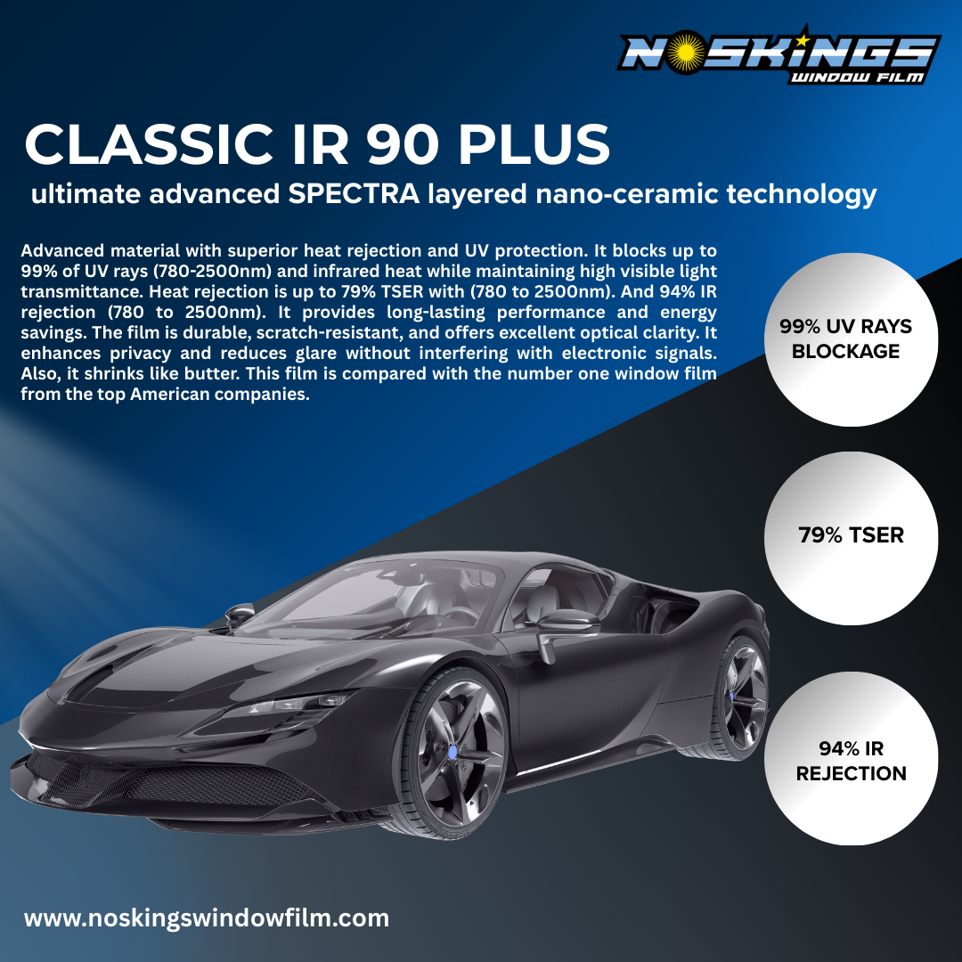 NOSKINGS WINDOW FILM CLASSIC IR 90 PLUS